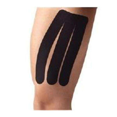 Tape Kinesiology SpiderTech 100% Cotton/Poly Acrylic Pre Cut Adhesive Blue 5/Bx